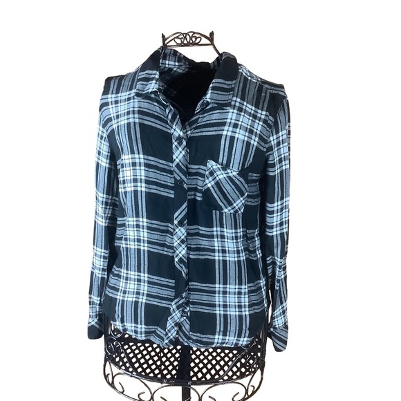 Rails Hunter Plaid Button Down Shirt – Black Sky Ivory
Size:Medium - Picture 2 of 13
